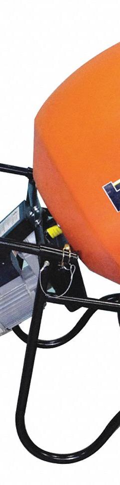 KUSHLAN PRODUCTS Corded Concrete Mixer: For use with Concrete/Mortar, 6 cu ft Drum Capacity, 115 V (MPN 600DD). Key specifications — Materials For Use With: Concrete; Mortar; Speed Settings: Fixed; Drum Material: Polyethylene; Product Type: Concrete Mixer; Power Source: Corded; Brand: KUSHLAN PRODUCTS; Frame: Steel.