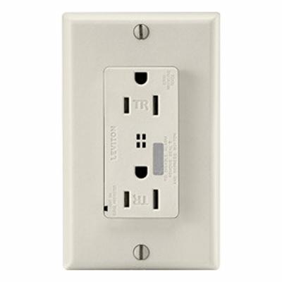 LEVITON Plugs and Receptacles: Duplex, 5-15, White, 125V AC, 15 A, 2 Pole / 3 Wire (MPN T7280-W) - General Purpose Receptacles