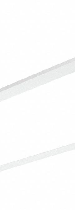 MAXLITE Flat Panel: 1 ft Lg, 4 ft Wd, 2,100 lm_2,800 lm_3,500 lm, 3500K/4000K/5000K, 25 W (MPN MLFP14G515WCSCR). Key specifications — attr1261884: 120 to 277V AC; attr1261878: MAXLITE; attr1261883: 2 Lamp T8; attr1261870: 5000K; attr1261880: Yes.