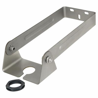 ECHOBEAM Bracket: Bracket, 4.7 in Overall Lg, 2.8 in Overall Ht, EchoBeam - Mounting Brackets for Non-Contact Ultrasonic Liquid Level Sensors