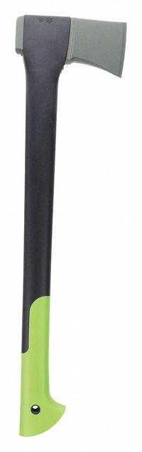 GERBER Axe: 23 1/2 in Overall Lg, 3 1/2 in Cutting Edge Lg, 2.8 lb Head Wt, Steel, Plastic (MPN 31-002651N). Key specifications — attr278977: Plastic; attr278976: Steel; attr284605: GERBER.