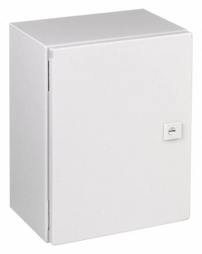 RITTAL Enclosure: Steel, 15 in x 11 in x 8 in, NEMA 1/12/3R/4, Solid Cover - Steel Washdown Enclosures