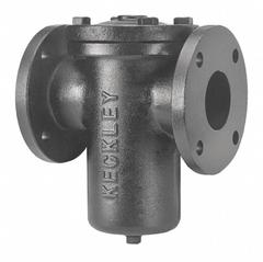 KECKLEY Basket Strainer: Cast Iron, 0.125 in Screen Size, Single, Flanged, 3/4 in, 9 1/2 in Ht (MPN 21FFS-CI125P34-FBI-GFV). Key specifications — Brand: KECKLEY; Compatible Product Type: Gas; Gasket Material: Fiber; Screen Material: 304 Stainless Steel.