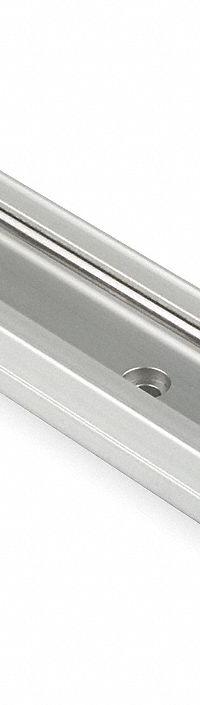 Linear Guide Rail: 65, 420 mm Overall Lg, 65 mm Overall Wd, 42 mm Overall Ht, Aluminum Alloy (MPN RR65-0420). Key specifications — Brand: PBC LINEAR; Size: 65; Nominal Rail Size: 65.