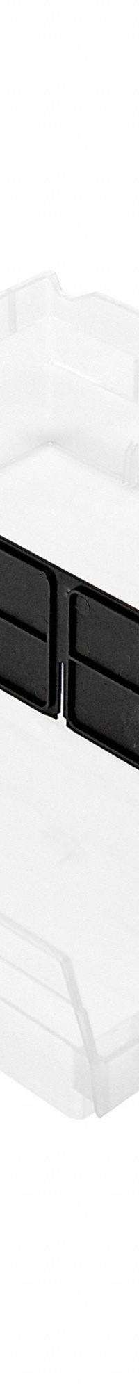 QUANTUM STORAGE SYSTEMS Long Bin Dividers: 16 in x 4 in, 15 in Overall Wd, Black (MPN LDSB122). Key specifications — Compatible Manufacturer Model Number: QSB122; Brand: QUANTUM STORAGE SYSTEMS.