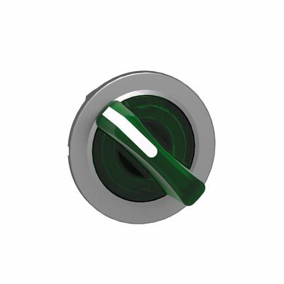 SCHNEIDER Short-Handled Selector Switch: 30 mm Panel Mount Size, 2 Positions - Illuminated Selector-Switch Operators