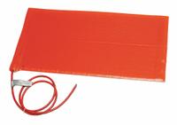 BRISKHEAT Heating Blanket: 232°C Op Temp - Max, 36 in Overall Lg, 6 in Overall Wd, 3/16 in Thick (MPN SRL06361P). Key specifications — attr1031118: Controller Required; attr1027707: BRISKHEAT; attr1027710: Metal; attr1027717: Chemical Resistant; attr1027718: Fiberglass-Reinforced Silicone Rubber; attr1027719: No; attr1031117: Grounded; attr1027706: Adhesive.