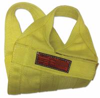 STREN-FLEX Web Sling: Type 8, Nylon, 2 Plies, 14 ft Sling Lg, 10 in Eye Lg, 1 Legs, 6 in Sling Wd (MPN WB2-906-14). Key specifications — Color: Yellow; Brand: STREN-FLEX; Sling Type: Type 8; Tag Type: Wear-Resistant Tag.