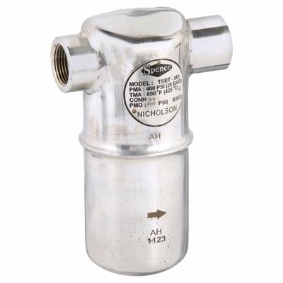 SPENCE Steam Trap: Stainless Steel, 3/4 in FNPT, 580 lb/hr, 400 psi Max., 800°F Max. - Corrosion-Resistant Inverted Bucket Steam Traps