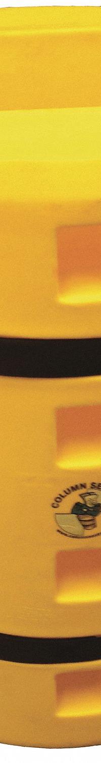 SENTRY Column Protector: 18 in, 16 in, 18 in (H-Beam)/18 in (Round)/18 in (Square), Round/Square (MPN CS3842-18S). Key specifications — Color: Yellow; Maximum Compatible Column Length: 18 in; Minimum Compatible Column Length: 16 in; Brand: SENTRY; Material: LLDPE.