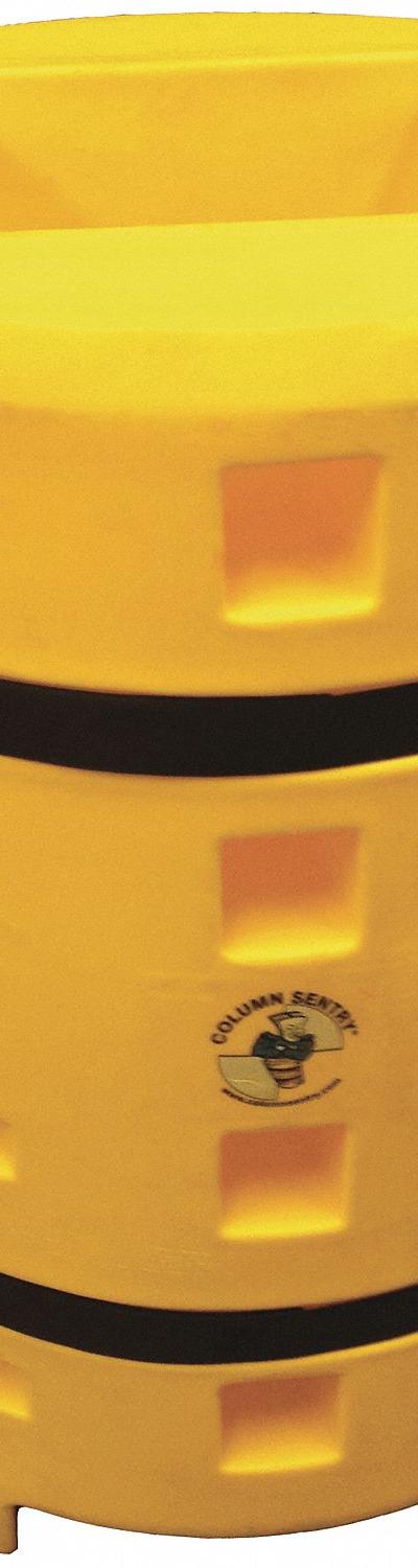 SENTRY Column Protector: 18 in - Column Protectors with Square Centers