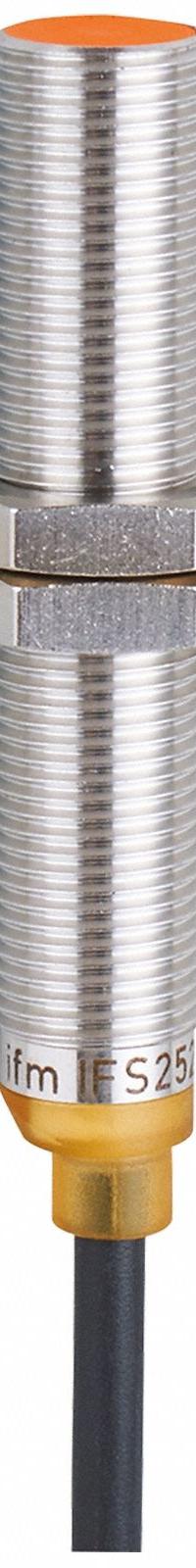 IFM Inductive Cylindrical Proximity Sensor: Non-Terminated Cable, Shielded, 3 Wires, 10-30V DC, NPN (MPN IFS254). Key specifications — Brand: IFM; AC Supply Voltage Rating: Not Rated; DC Supply Voltage Rating: 10-30V DC.