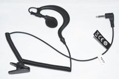 MOTOROLA Listen-Only Earpiece: Fits Motorola, Ear Hook, Black, 3.5 mm Std (MPN AAL82X501 MH-100). Key specifications — Connector Type: 3.5 mm Standard; Compatible Radio Series: VX-450; Push To Talk: No; Manufacturer Part Number: AAL82X501 MH-100; Brand: MOTOROLA.