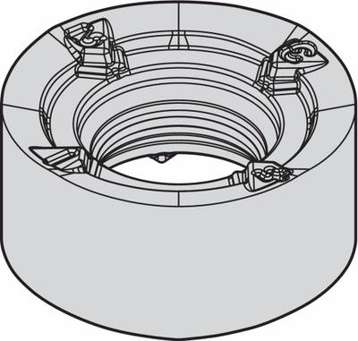 WIDIA Round Milling Insert: RNGJ10T3M0EML (MPN 5520352) - Round (R) Indexable Milling Inserts