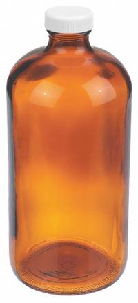 WHEATON Bottle: 1 L, Amber, 33-400 mm, No Closure, No Closure, Type III (MPN W216847). Key specifications — attr1370730: Amber; attr1370763: Soda Lime Glass; attr1370766: WHEATON; attr1370767: 33-400 mm; attr1370776: No; attr1370779: Type III.