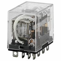 OMRON General Purpose Relays: Socket Mounted, 48V DC, 4PDT, 14 Pins/Terminals (MPN LY4-DC48). Key specifications — Brand: OMRON; Base Type: Square; Mounting Style: Plug-In; Electrical Connection: Plug-In; Manufacturer Part Number: LY4-DC48; Series: LY.