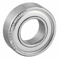 EZO Miniature Ball Bearing: 688, Dbl Shield, 8 mm Bore, 16 mm OD, 5 mm Wd, Stainless Steel Ring (MPN 688HZZP6MC3SRL). Key specifications — System of Measurement: Metric; Bearing Industry Number: 688.