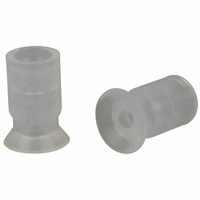 SMC Vacuum Pad: Flat, w/o Adapter, 6 mm Pad Dia, Food Grade Silicone Rubber - Flat Type Food-Safe Vacuum Pads