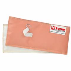 HI TEMP Welding Pipe Wrap: Fiberglass, Silicone, 8 in Wd, 3 ft Lg (MPN P51-8X36-PLW). Key specifications — Protective Material: Fiberglass; Protective Material Coating: Silicone; Brand: HI TEMP; Manufacturer Part Number: P51-8X36-PLW.