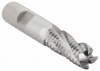 CLEVELAND Roughing End Mill: Cobalt, TiCN Coated, 4 Flute, Coarse Pitch, 1/2" Mill Dia - General Purpose Cobalt Roughing End Mills