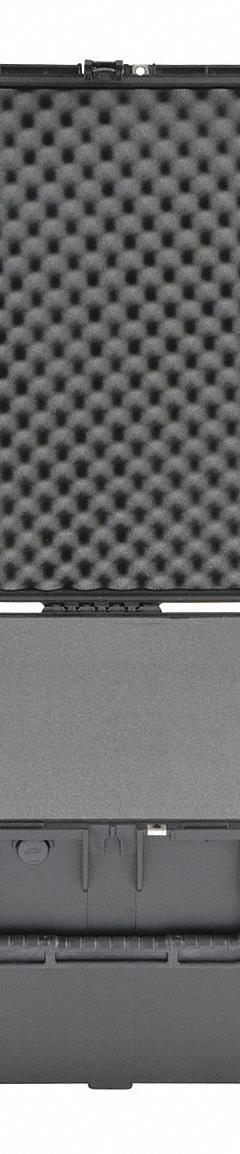 SKB Protective Case: 26 in x 30 3/4 in x 15 1/2 in Inside, Pick and Pluck, Black, 2 Wheels, 40 lb Wt (MPN 3I-3026-15BC). Key specifications — Handle Style: Telescoping; Brand: SKB; Case Closure Type: Latches.