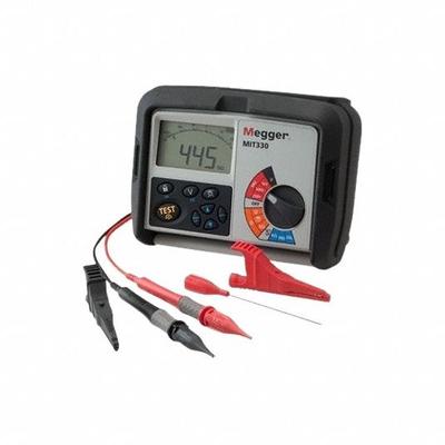 MEGGER Megohmmeter: 10 ohm to 999 megaohm, CAT III 600V, IP54, Digital, USB, Test Volt 250V DC - Megohmmeters for Harsh Environments