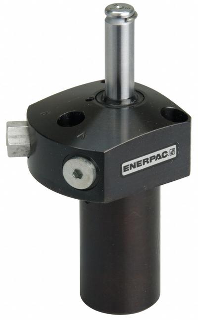 ENERPAC Swing Clamp Hydraulic Cylinder: Single Acting, 475 lbf Clamping Force - Upper Flange Mount Swing Clamp Cylinders