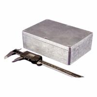 HAMMOND Enclosure: Die-Cast Aluminum, 6 in x 4 in x 2 in, NEMA 1/12/13/4/4X, Solid Cover, Screw On (MPN 1550Z120). Key specifications — Brand: HAMMOND; Closure Method: Screws; Enclosure Material: Die-Cast Aluminum; Knockouts: Not Included.
