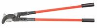 KLEIN TOOLS Cable Cutter: Fiberglass Handle, Shear, For 1,200 kcmil Max Dia Aluminum Electric Cable (MPN 63045). Key specifications — attr324789: KLEIN TOOLS; attr308384: Shear; attr308389: Fiberglass; attr308391: 1200 MCM (Aluminum).