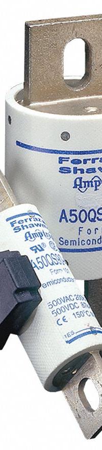 Semiconductor Fuse: A50P Series, Fast-Acting, 600 A, 500 V AC, 500 V DC DC Volt Rating (MPN A50QS600-4). Key specifications — Series: A50P; Brand: MERSEN; Voltage Type: AC/DC.