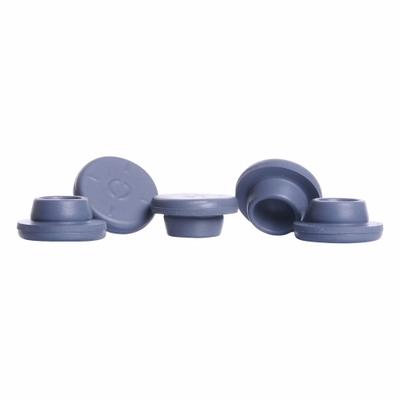 KIMBLE Stopper: Chlorobutyl, 20 Stopper Size, 7.6 mm Bottom Dia, 20 mm Top Dia - Synthetic Rubber Stoppers