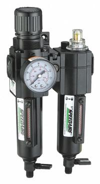 SPEEDAIRE Filter/Regulator/Lubricator: 1/4 in NPT, 51 cfm, 250 psi Max Op Pressure, 40 micron, Mist (MPN 7D688). Key specifications — attr109524: SPEEDAIRE.