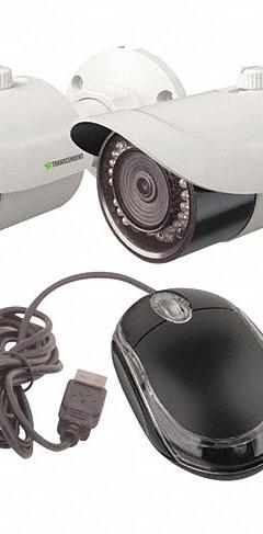 VITEK Digital Video Recorder Pack: Bullet, 4 Cameras Included, 2.8 mm Max Focal Lg, 5MP, 12V DC (MPN VT-THB5CKTFE-2). Key specifications — Brand: VITEK; Camera Operating Voltage: 12V DC; Camera Resolution: 5MP; Lens Type: Fixed.
