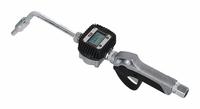 PIUSI USA Drum Pump Nozzle: Manual, Digital, 8 gpm Max. Flow Rate, Non-Pressure Activated, Aluminum (MPN F00984200). Key specifications — Nozzle Body Material: Aluminum; Brand: PIUSI USA; Spout Connection Type: NPT; Spout Material: Rubber; Nozzle Extension Type: Flexible; Wetted Materials: Aluminum/Nitrile.