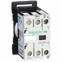 SCHNEIDER IEC Control Relay: DIN-Rail Relay Mounting, 24V AC Coil Volt, 1NO/1NC, 10 A (MPN CA2SK11B7). Key specifications — Brand: SCHNEIDER.