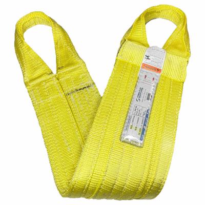 STREN-FLEX Web Sling: Type 8, Polyester, 2 Plies, 14 ft Sling Lg, 30 in Eye Lg - High-Strength Continuous Eye Cargo Web Slings