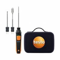 TESTO Smart Probe Set: For Type K Thermocouple Type, Bluetooth (MPN 0563 5915). Key specifications — Testing Functions: Min/Max Temperature; Accuracy: ±1.8 °F + 1 % of Reading (Surface Probe); Brand: TESTO.