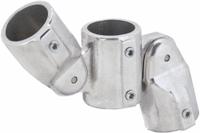 Structural Pipe Fitting: Wall Flange, Tee, 1 1/2 in For Pipe Size, Aluminum, Gray (MPN 19E-7). Key specifications — Manufacturer Part Number: 19E-7; Brand: HOLLAENDER; Finish: Mill; Material: Aluminum; Product Type: Wall Flange.
