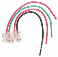 Switch Wiring Module: SNAPconnect(R) II, 120/277V AC, 15 A_20 A, 3 Wire, 6 in Wire Lg (MPN SNAP3W1NA). Key specifications — Manufacturer Part Number: SNAP3W1NA; Brand: HUBBELL; Voltage Rating: 120/277V AC; Compatible Series: SNAPconnect(R) II; Wire Type: Solid; Connector Type: Pigtail.