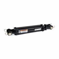 CHIEF Hydraulic Cylinder: 2 in Bore Dia., 18 in Stroke Lg, #8 SAE Port Size, 1 1/8 in Rod Dia. (MPN 211308). Key specifications — attr98892: CHIEF; attr95592: Double Acting; attr1382128: #8 SAE.