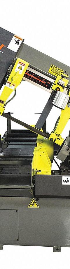 MARVEL Band Saw: Horizontal, 230V AC, 8 in x 11 1/4 in, 70 to 330 SFPM, 0°, 3 Phase (MPN PA10/3MPC/230). Key specifications — attr312952: 0°; attr312955: Horizontal; attr312950: 8 in x 11-1/4 in; attr312951: 70 to 330 SFPM; attr312954: 3; attr325082: MARVEL.