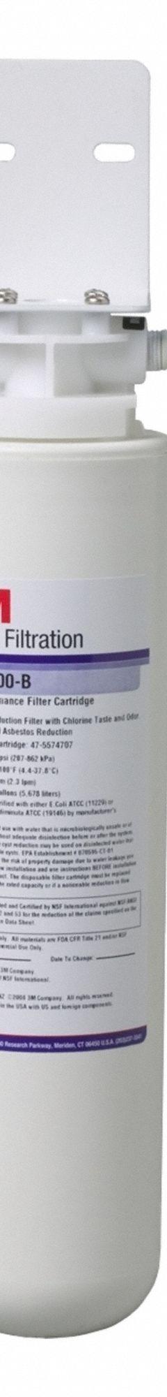 SOLVENTUM CORP DBA 3M HEALTHC Water Factory System: 0.5 micron Micron Rating, 0.6 gpm Flow Rate (MPN FM DWS1500). Key specifications — Filter Media: Activated Carbon; Reduces: Chlorine Taste.