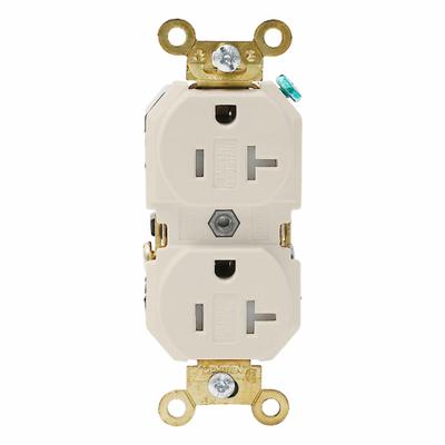 LEVITON Plugs and Receptacles: Duplex, 5-20, Blue, 125V AC, 20 A, 2 Pole / 3 Wire (MPN 5362-SGT) - General Purpose Receptacles