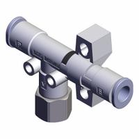 SMC Vacuum Ejector: 28 lpm, 6 mm RC Female, 1/8 in RC Female, 0.6 MPa Max Supply Pressure, ZH, .7 (MPN ZH07DSA-06-01-06). Key specifications — attr123938: ZH07DSA-06-01-06; attr1047096: .7.