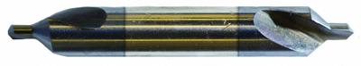 KEO Center Drill: Plain Type, #3/0, 82°, 1 1/4 in Overall Lg - Plain-Tip Center Drills