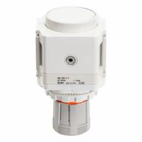 SMC Regulator: Die-Cast Aluminum, 1/2 in NPT, 7.251887 psi to 123.2821 psi, 1 MPa Max Op Pressure (MPN AR40-N04H-Z-D). Key specifications — attr111664: No; attr111400: AR-D; attr111627: SMC.