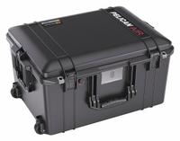 PELICAN Protective Case: 15 7/8 in x 21 in x 11 5/8 in Inside, Convoluted/Pick and Pluck/Solid (MPN 1607AIR). Key specifications — Closure Type: Press and Pull Latches; Brand: PELICAN; Carry-On Size: No.