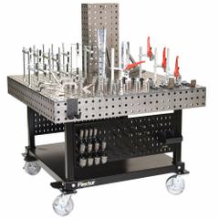 FLEXTUR Fixturing Kit (MPN 78908280). Key specifications — Compatible With: Flextur Welding Table; Manufacturer Part Number: 78908280; Includes: (1) Flextur Weld Table Tool Holder; Brand: FLEXTUR.