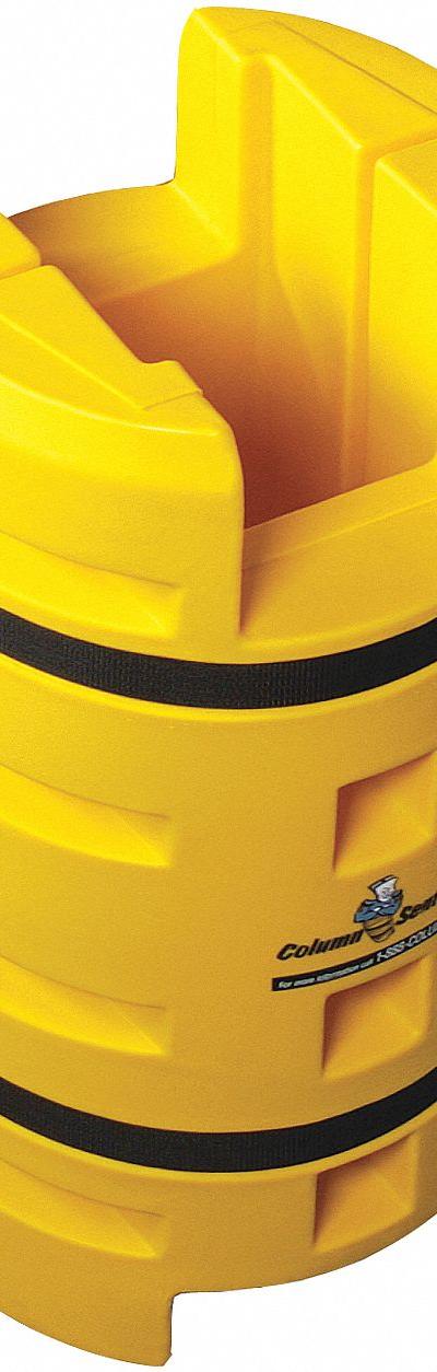 SENTRY Column Protector: 8 in - Column Protectors with Square Centers