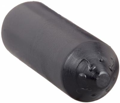 RAYCHEM Single Wall End Cap: 1.38 in I.D. Before Shrinking, 0.59 in I.D. After Shrinking - Heat Shrink End Caps